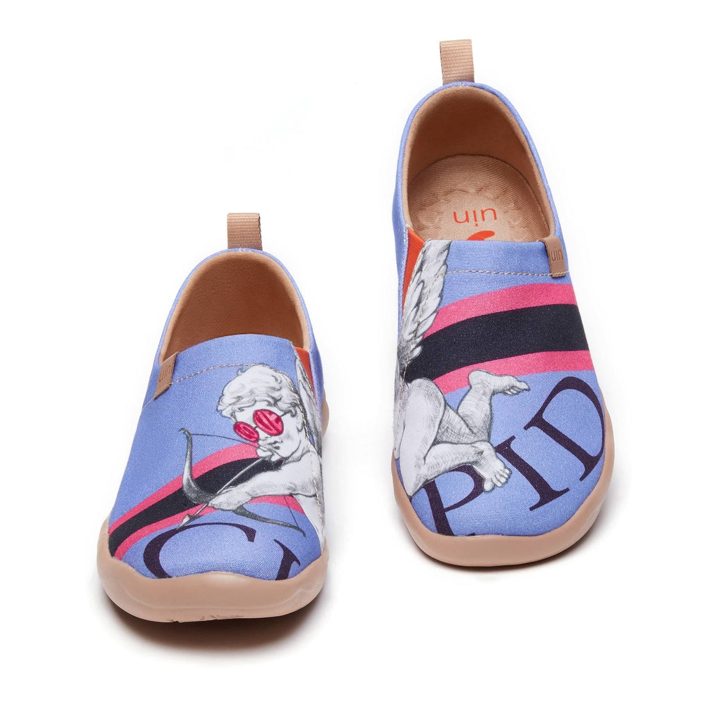 UIN Footwear Women Cupid's Arrow Toledo I Woman Canvas loafers