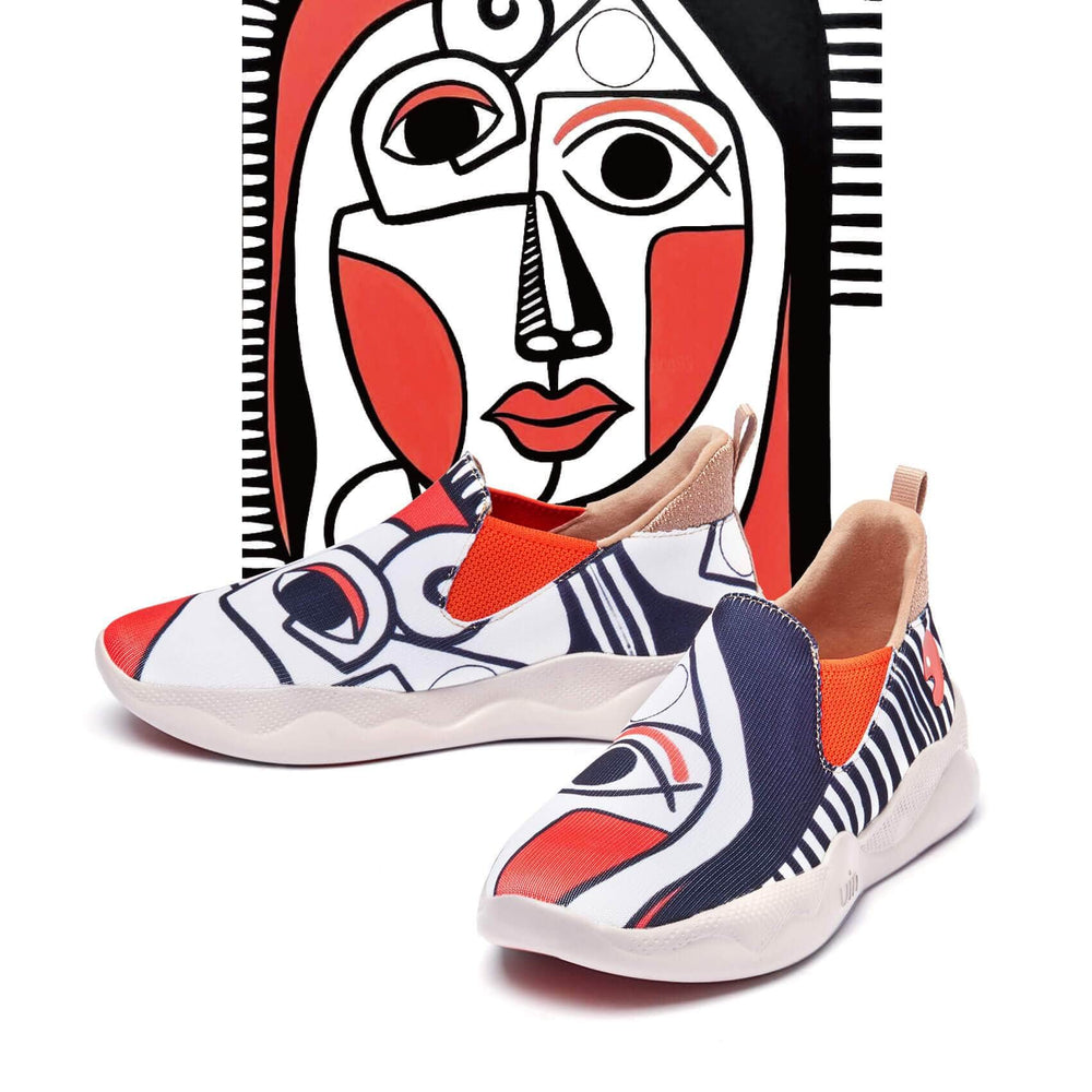 UIN Footwear Women Curiosity Mijas II Canvas loafers