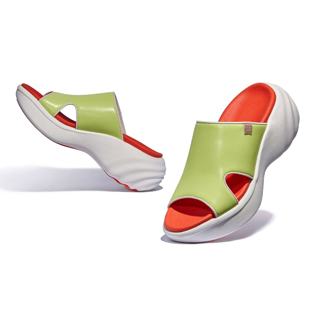 UIN Footwear Women Daiquiri Green Sitges III Women Canvas loafers