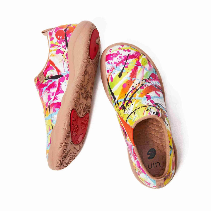 UIN Footwear Women Dazzled Now Canvas loafers
