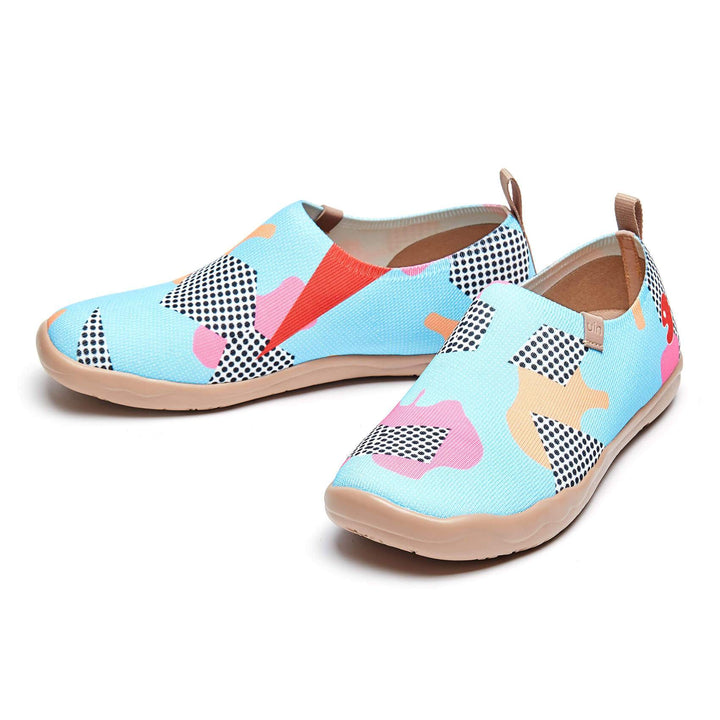 UIN Footwear Women Dot Love Canvas loafers