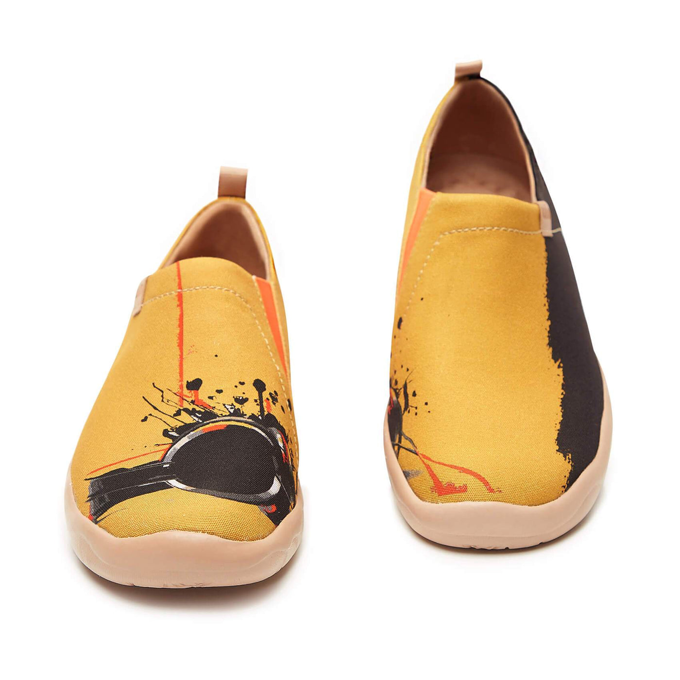 UIN Footwear Women Earphone Canvas loafers