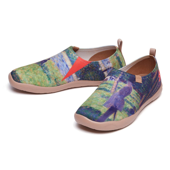 UIN Footwear Women Georges Seurat Study for 'La Grande Jatte�?Women Canvas loafers