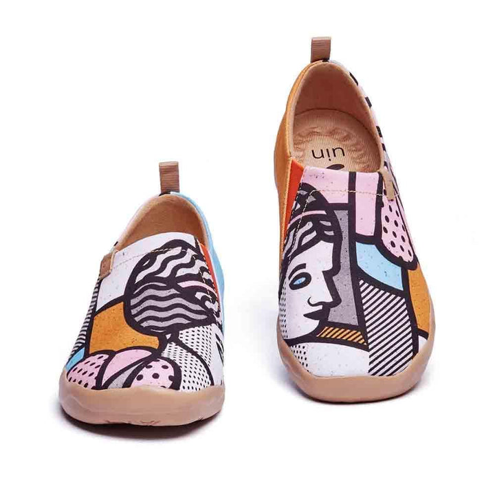UIN Footwear Women Greek Girl Women Canvas loafers