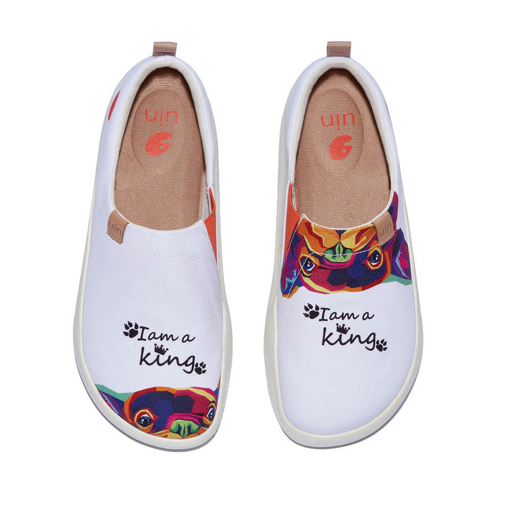 UIN Footwear Women I Am the King Toledo X Women Canvas loafers