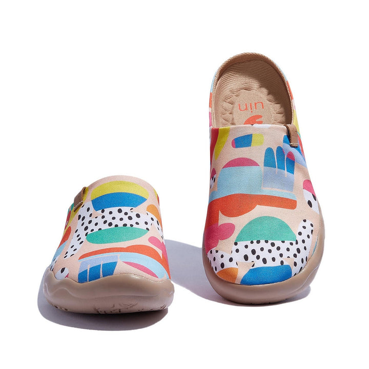 UIN Footwear Women Joyful Worship Malaga Women Canvas loafers