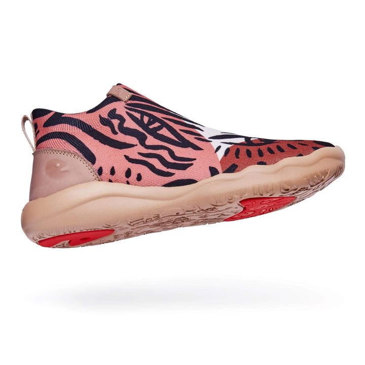 UIN Footwear Women Leopard's Eyes Madrid Canvas loafers