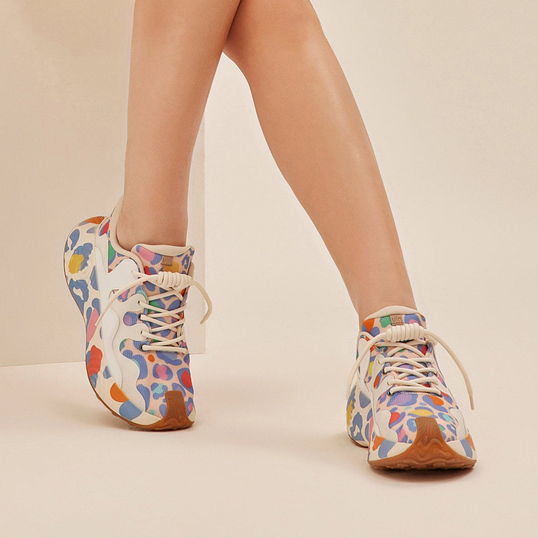 UIN Footwear Women Little Color Leopard Brava III Women Canvas loafers