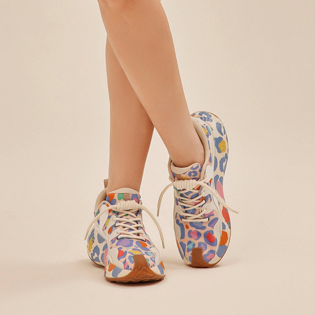 UIN Footwear Women Little Color Leopard Brava III Women Canvas loafers