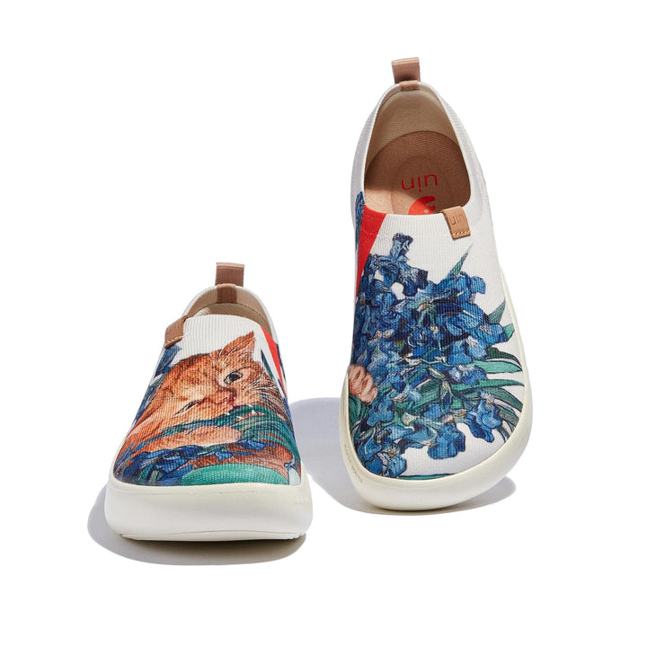 UIN Footwear Women Love Irises' Smell 2 Toledo X Women Canvas loafers