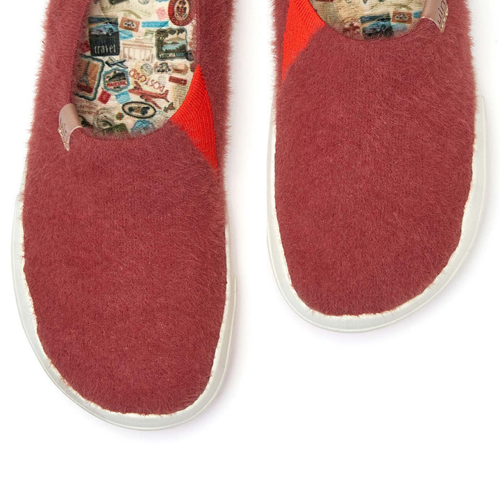 UIN Footwear Women Mineral Red Toledo VIII Women Canvas loafers