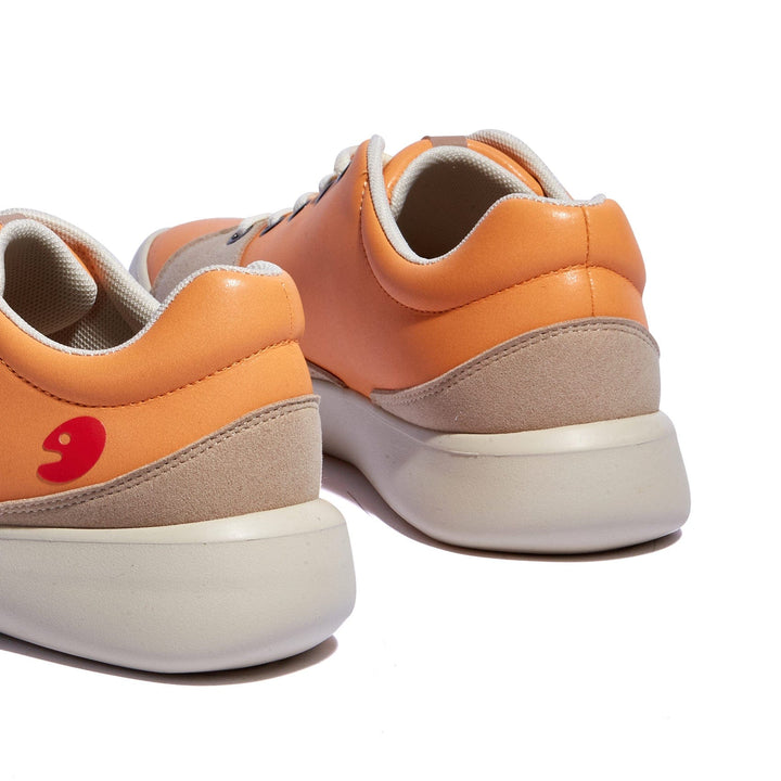 UIN Footwear Women Mock Orange Denia I Women Canvas loafers