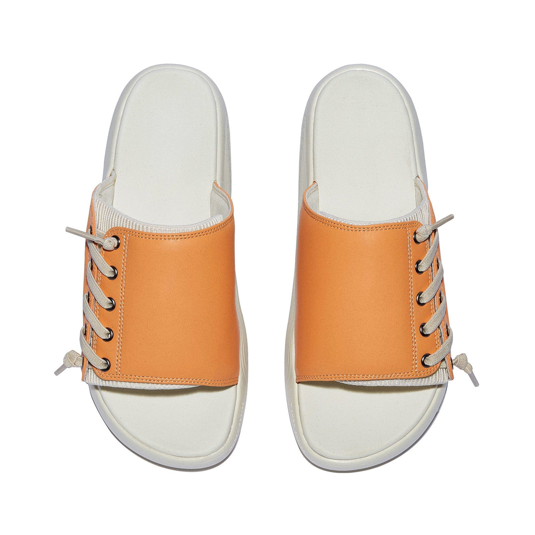UIN Footwear Women Mock Orange Mahon II Women Canvas loafers