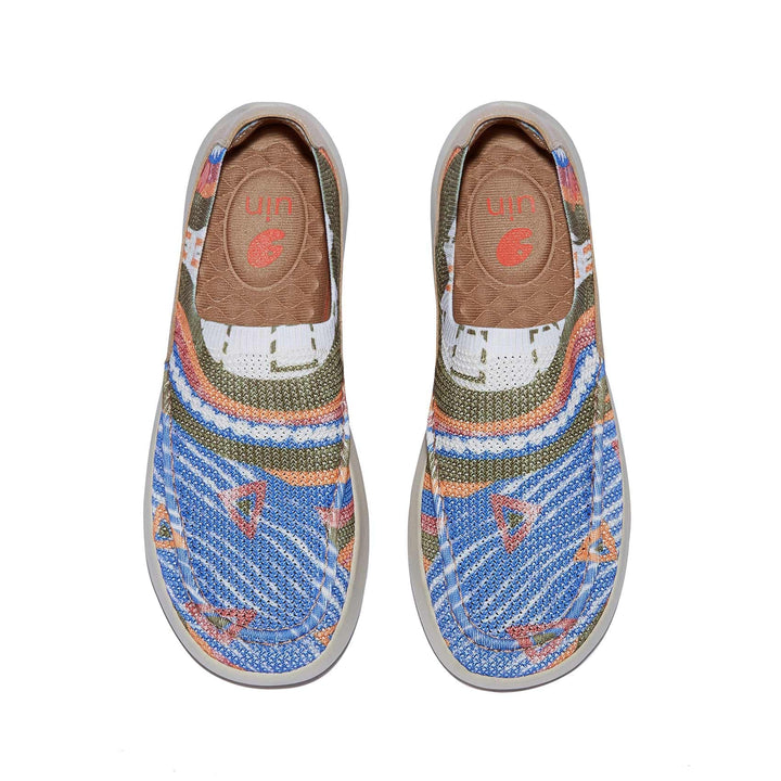 UIN Footwear Women Morandi Ocean Mojacar I Women Canvas loafers