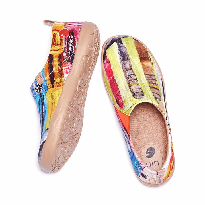 UIN Footwear Women Old Havana Women Canvas loafers