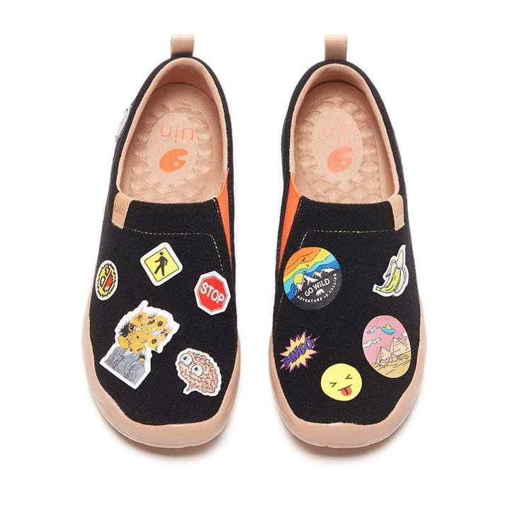 UIN Footwear Women Play it Yourself Themes Women Canvas loafers