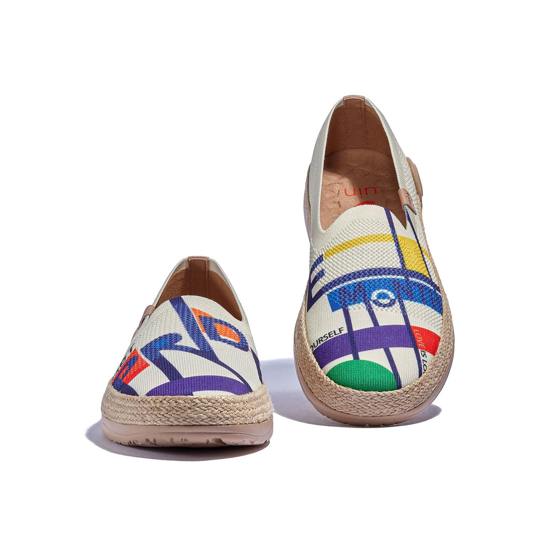 UIN Footwear Women Proud of Love Marbella II Women Canvas loafers