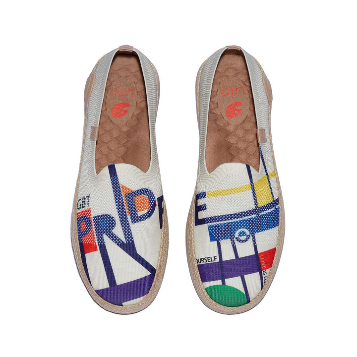 UIN Footwear Women Proud of Love Marbella II Women Canvas loafers