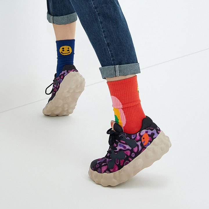 UIN Footwear Women Purple Puma Figueras I Women Canvas loafers