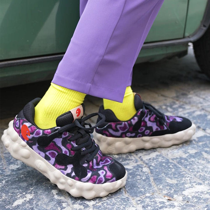 UIN Footwear Women Purple Puma Figueras I Women Canvas loafers