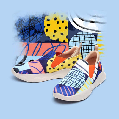 UIN Footwear Women String Art Mijas II Canvas loafers