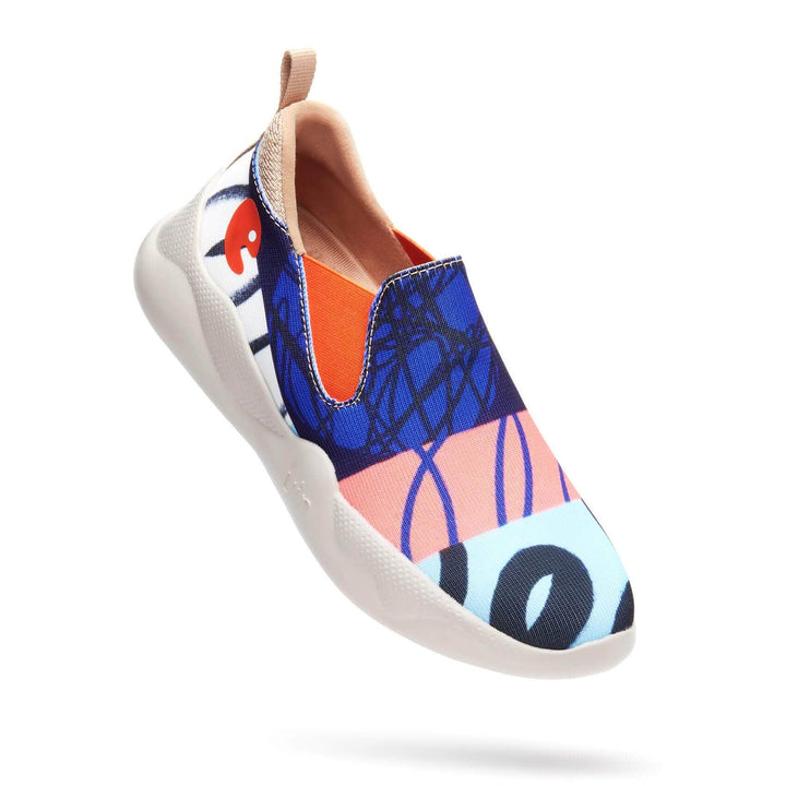 UIN Footwear Women String Art Mijas II Canvas loafers