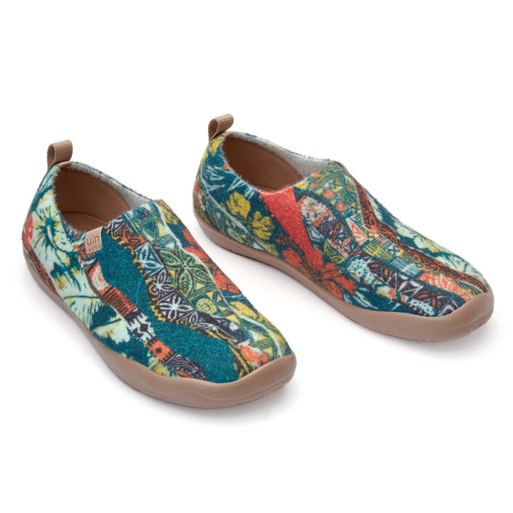 UIN Footwear Women Tropical Tribe Toledo I Women Canvas loafers