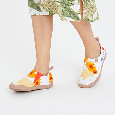 UIN Footwear Women Van Gogh Sunflowers V4 Women Canvas loafers